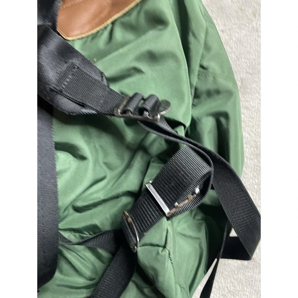 Vintage REI Co-op Green Canvas Backpack Rucksack Made in USA Rare 70s 80s